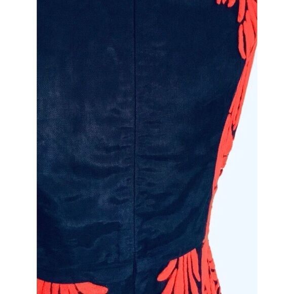 Anthropologie PANKAJ & NIDHI Woman’s 0 Petite Spice Tree Appliqué Sleeveless Dre - Picture 10 of 11